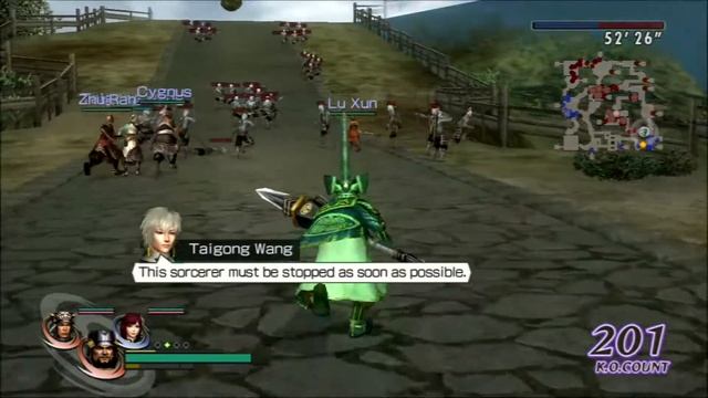 Прохождение Warriors Orochi 2 (Shu Chapter 6 -  Battle of Odani Castle)