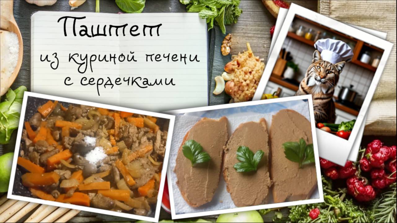 Французский паштет из отечественных продуктов