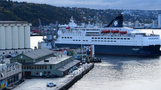 паром компании DFDS