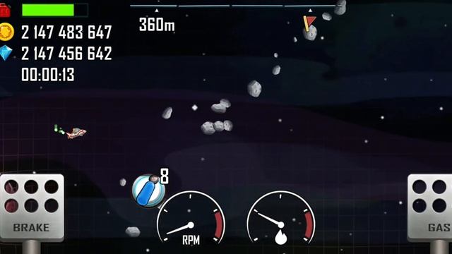 Hill Climb Racing - ПРОШЁЛ КОСМИЧЕСКУЮ МИССИЮ