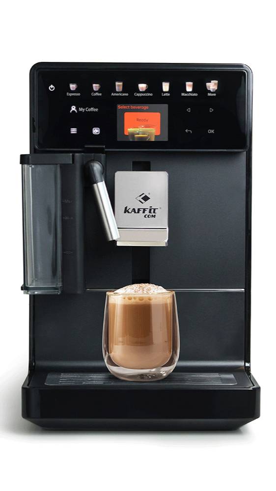 Чистка молочной системы с чистящими средствами кофемашины KAFFIT COM Roma A5.