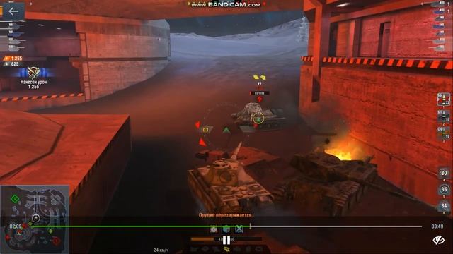 World Of Tanks Blitz Лучший бой на Pаntera II (НА ПАНТЕРЕ 2)