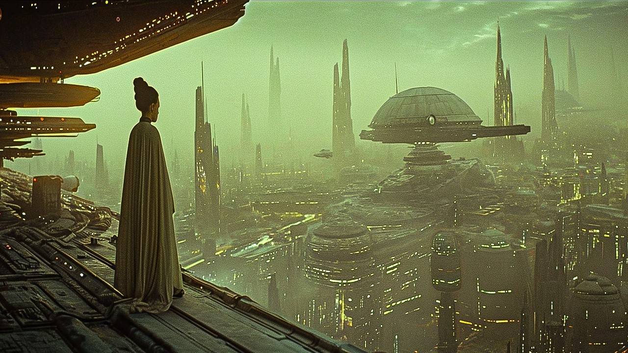 What The FUTURE Looks Like - Blade Runner Vibes： Futuristic Soundscapes. - Eon Odyssey