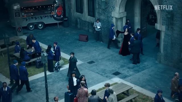 5 минут из 2 сезона мистического сериала Уэнздей (Wednesday)