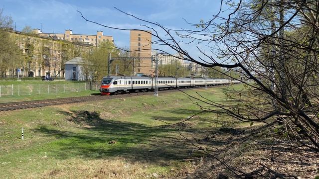 Электропоезд ЭП2Д-0235, перегон Подмосковная - Тушино