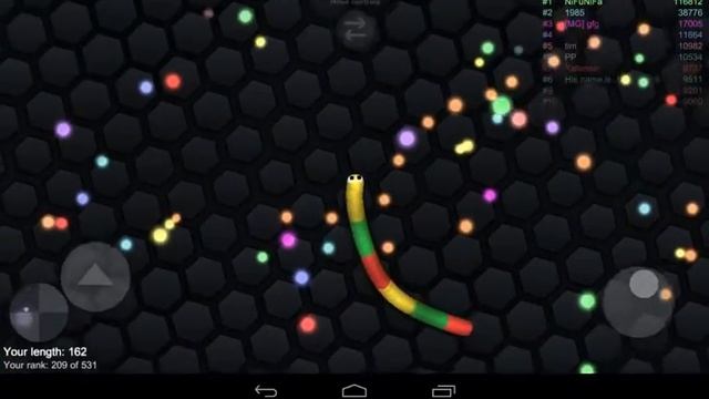 Я нуб в slither.io