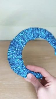 новогодние украшения из синельной проволоки #настяко?