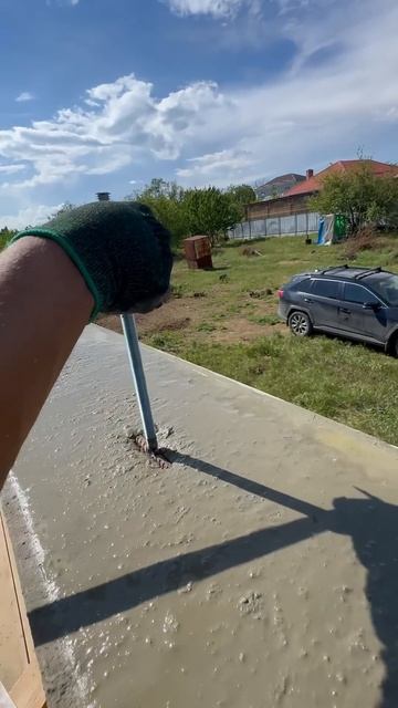 Идеальное заглаживание #shorts #стройка #baustelle #дом #немцы #russlanddeutsche #бетон #прораб
