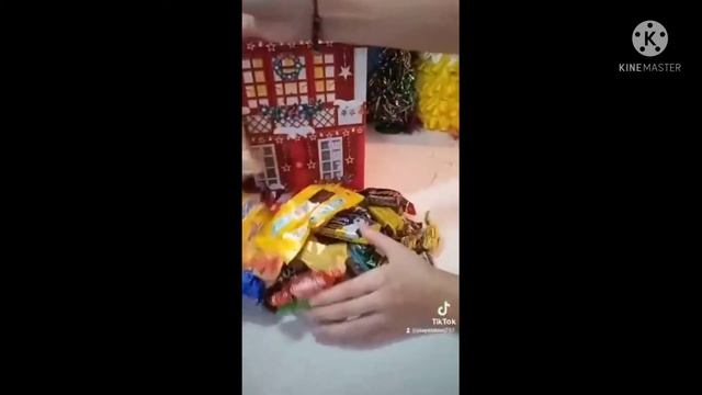 обзор на коробку с конфетами