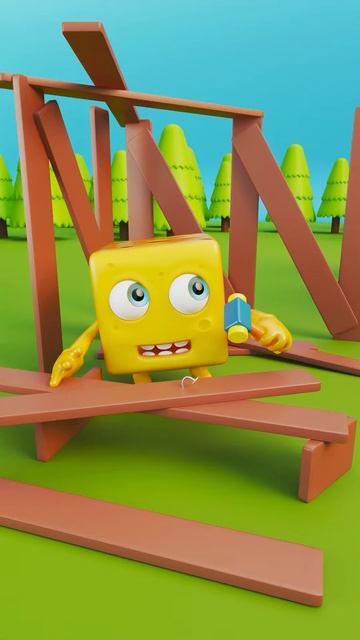 Cheesy Construction Magic! 🧀🔨💥