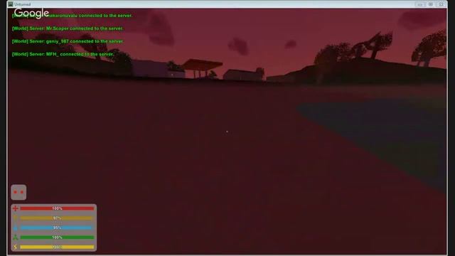 Выживание в Unturned, первые шаги и первое впечатление о игре.
