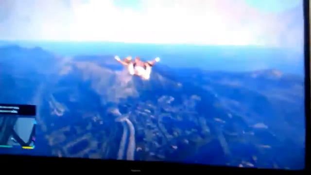 Баг в игре gta 5 полет с неба