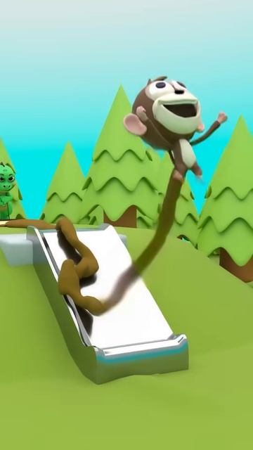 Uh-Oh! 💩 Sliding Down with Jump Trouble! part 2 😂🧀