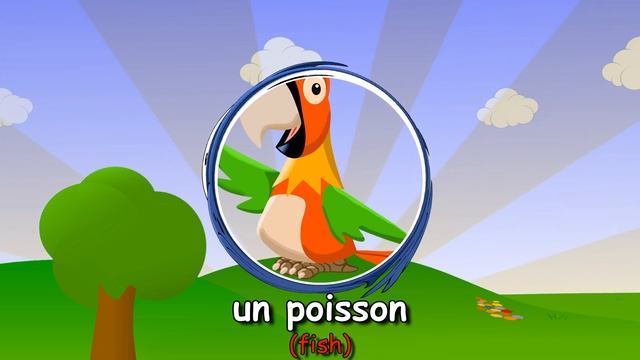 La Chanson des Animaux ♫ French Animals Song ♫ Les Animaux en Français ♫ Learn French Bas