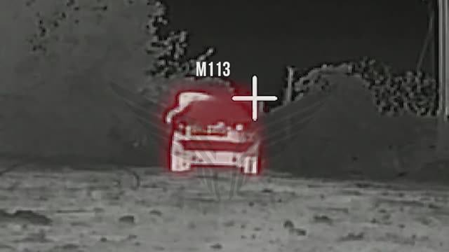 Сумское направление. БТР М113 попал в засаду FPV Центра «Рубикона»