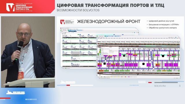 «Новые возможности Solvo.TOS для морских и сухих терминалов» – Армен Ерицян, «Солво»