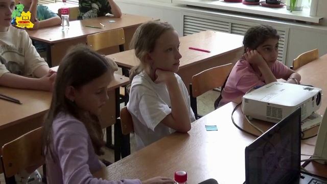 Занятия с детьми школьного лагеря МБОУ СШ № 45 г. Липецка