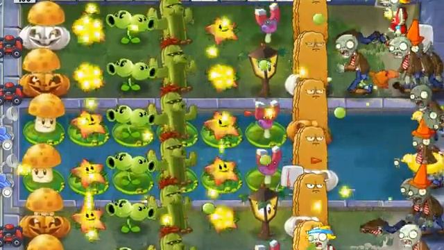 (тяжелая артиллерия) Plants VS Zombies 2 PAK Выживание (2/5)