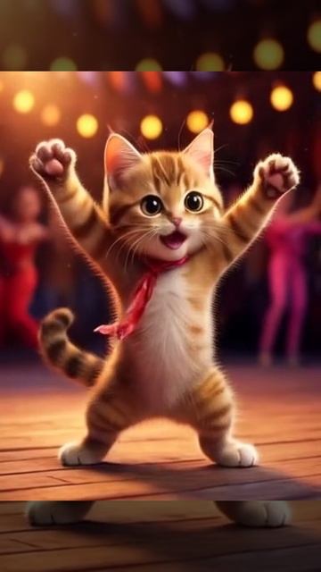 КОТИК В ВОСТОРГЕ ОТ ТАНЦА #культура  #карнавал  #рио #самба