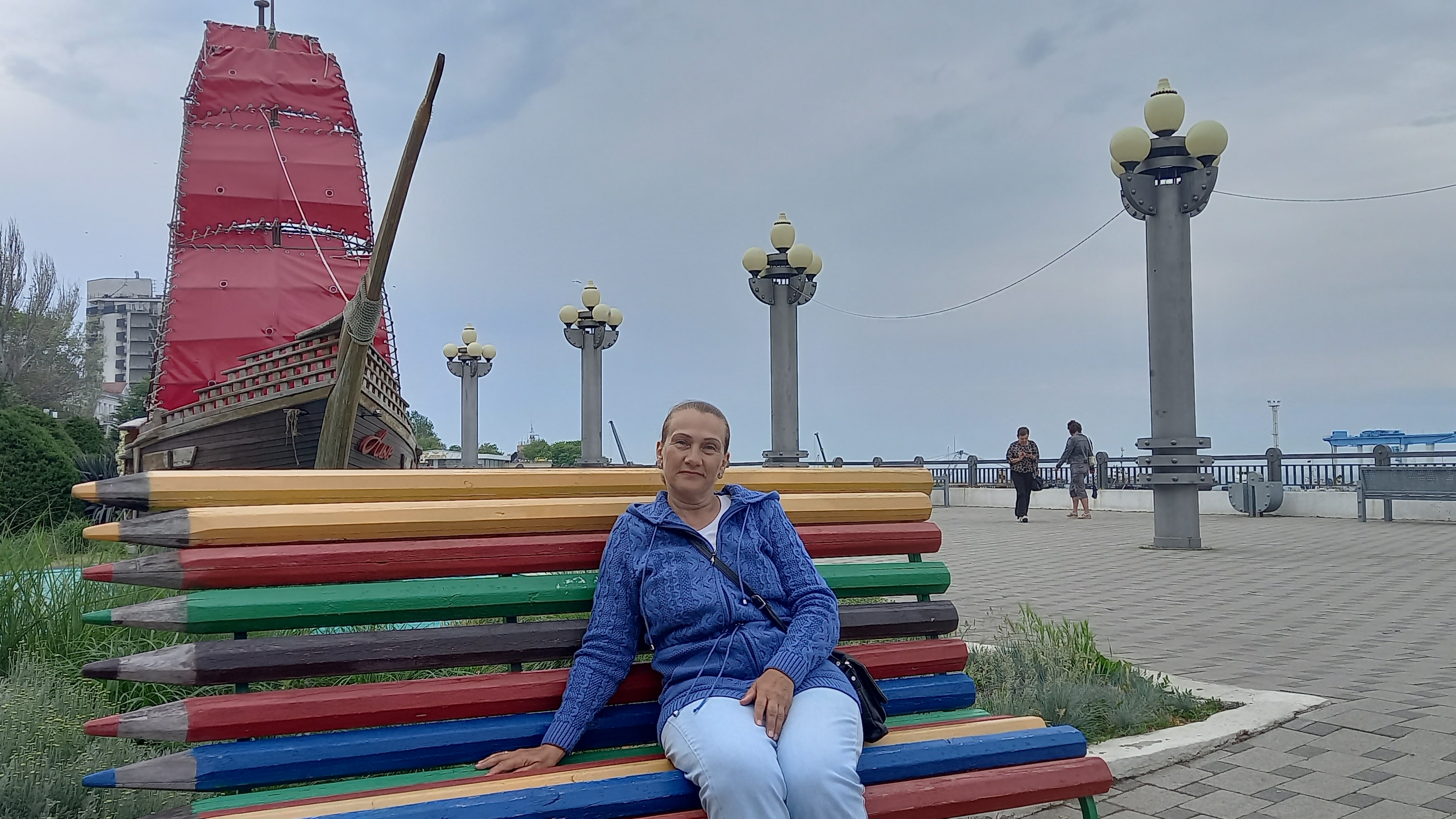Прогулка по Городу на ЭЛЕКТРОМОБИЛЕ - АНАПА Май 2025г.
