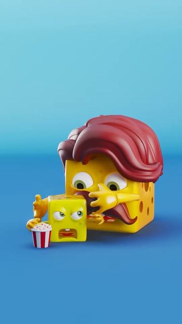 Cheesy Scream Fest! 😱🍿 #Shorts