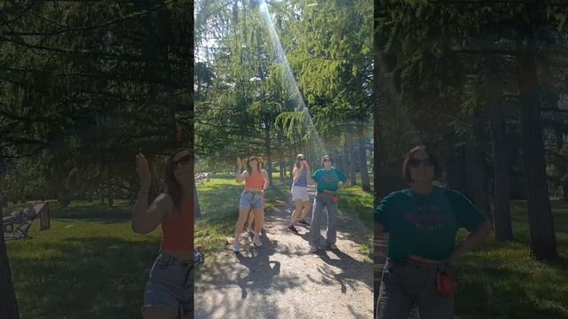 Встречаем лето зумбой в парке💃💃💃