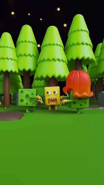 Midnight Zombie Love in the Forest! 🌲💀🧀