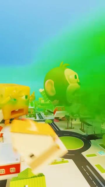 Cheesyzilla Vs Hurricane! 🏙️🧀🦖