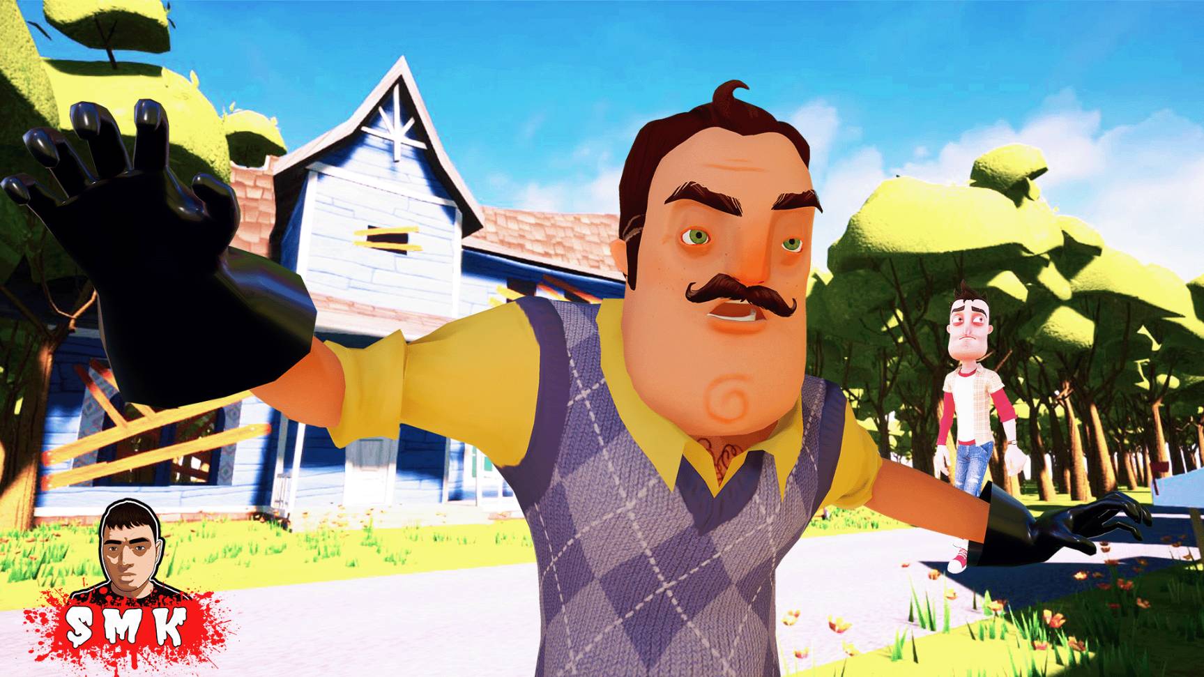 ШОУ ПРИВЕТ СОСЕД! ЛЕТАЮЩИЙ ВАСИЛИЧ В МИКРОМОДЕ! HELLO NEIGHBOR ПРОХОЖДЕНИЕ МОДА HELLO NEW PLAYER!
