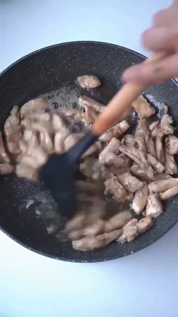 Ресторанная фунчоза с курочкой и овощами