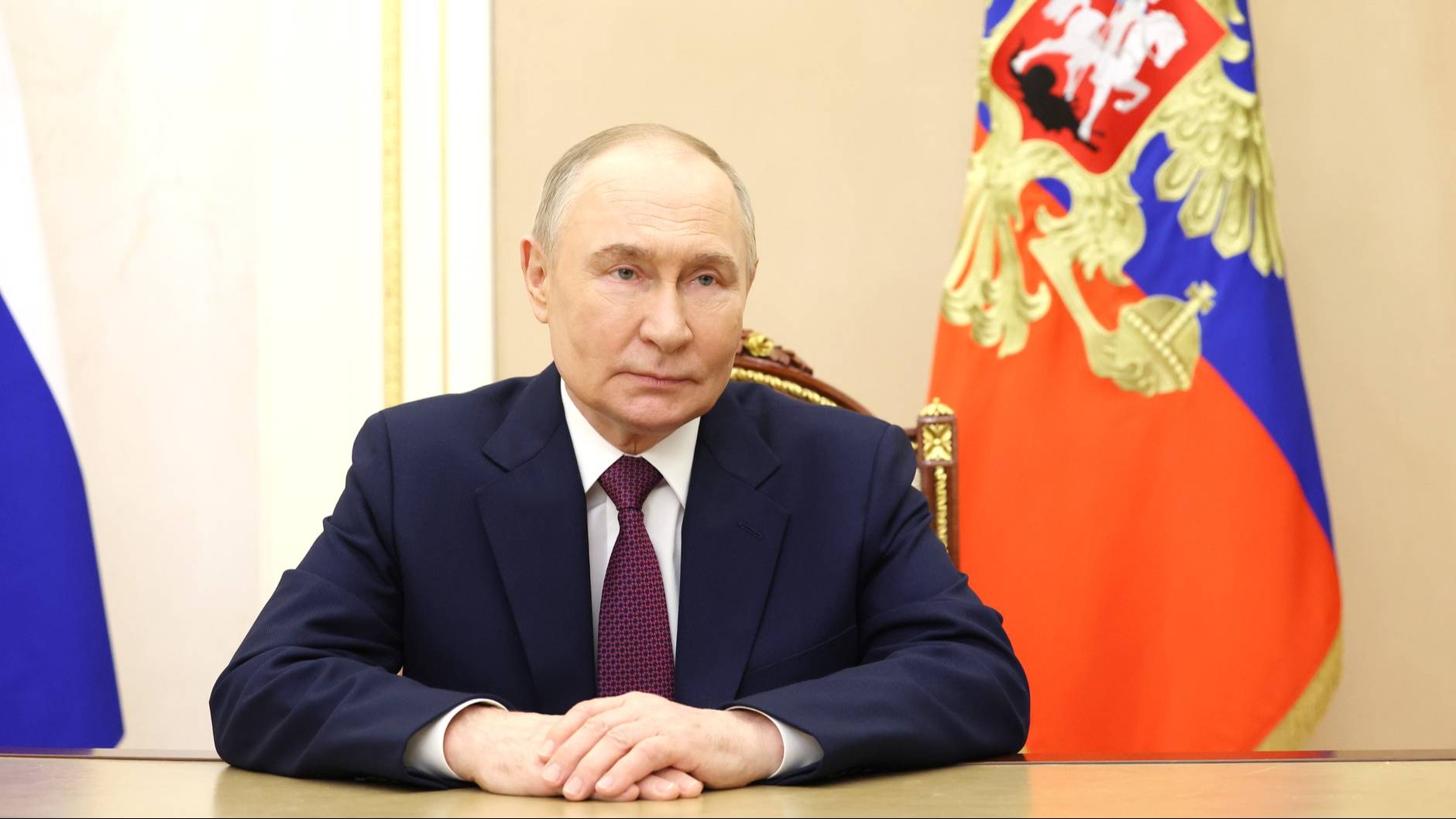 Владимир Путин поздравил с 70-летием космодрома Байконур. Видеообращение президента России