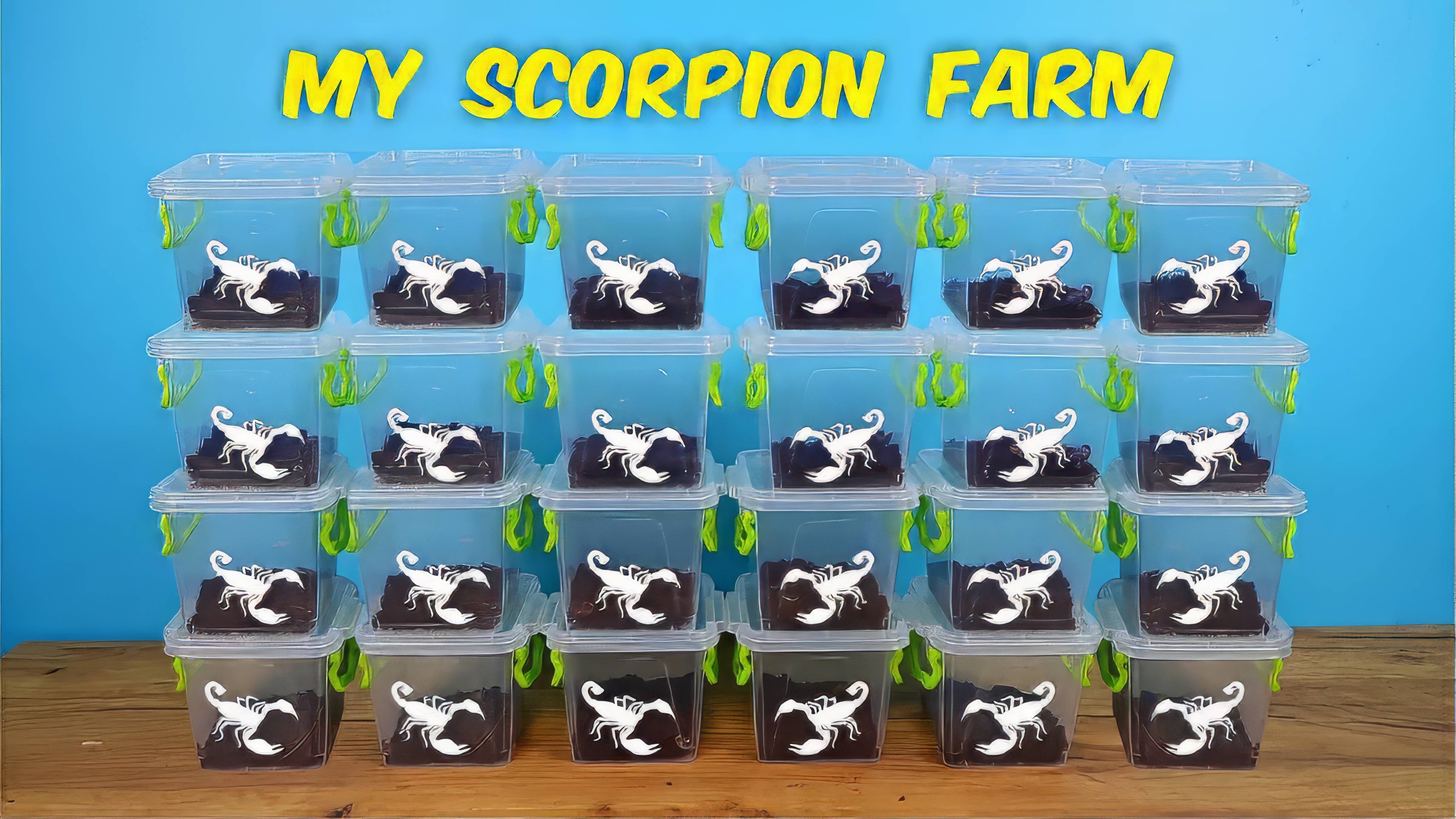 Моя скорпионовая ферма! Зачем мне столько скорпионов? 🦂🦂🦂