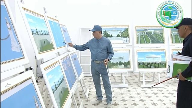 Гурбангулы Бердымухамедов проинспектировал ход строительства города Аркадаг