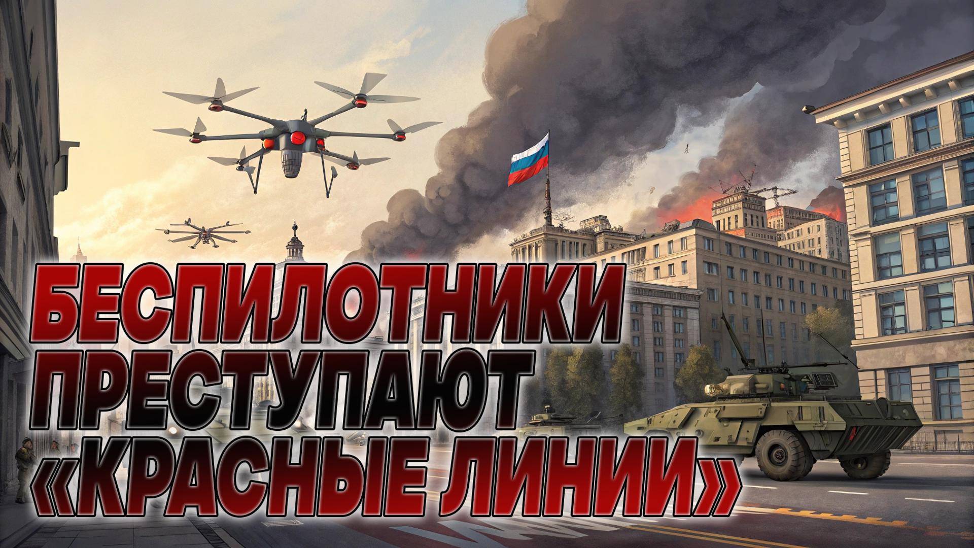💥🔥 Игра с огнем: Чем грозит пересечение "красных линий" дронами в конфликте?