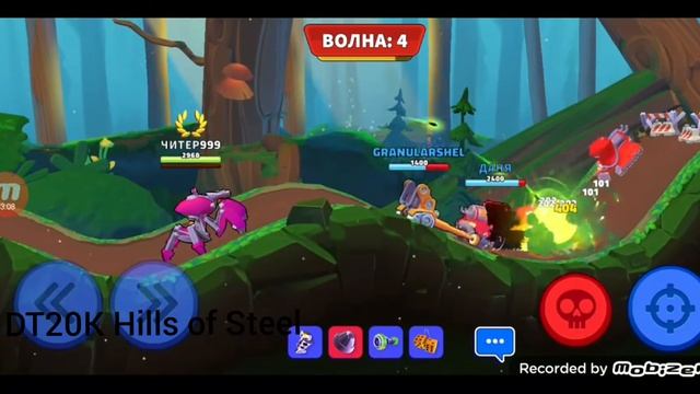 ИГРАЮ С ДРУЗЬЯМИ В КОМАНДНОЕ ВЫЖИВАНИЕ В ИГРЕ Hills of Steel