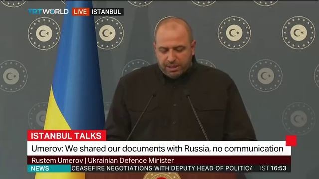 ⚡️Умеров: Россия не согласилась на прекращение огня и встречу лидеров