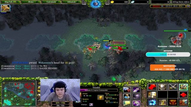Стрим 24 часов Challange 1000 птс до 10000 птс 2-част (iccup.com)
