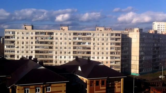 Таймлапс с облаками