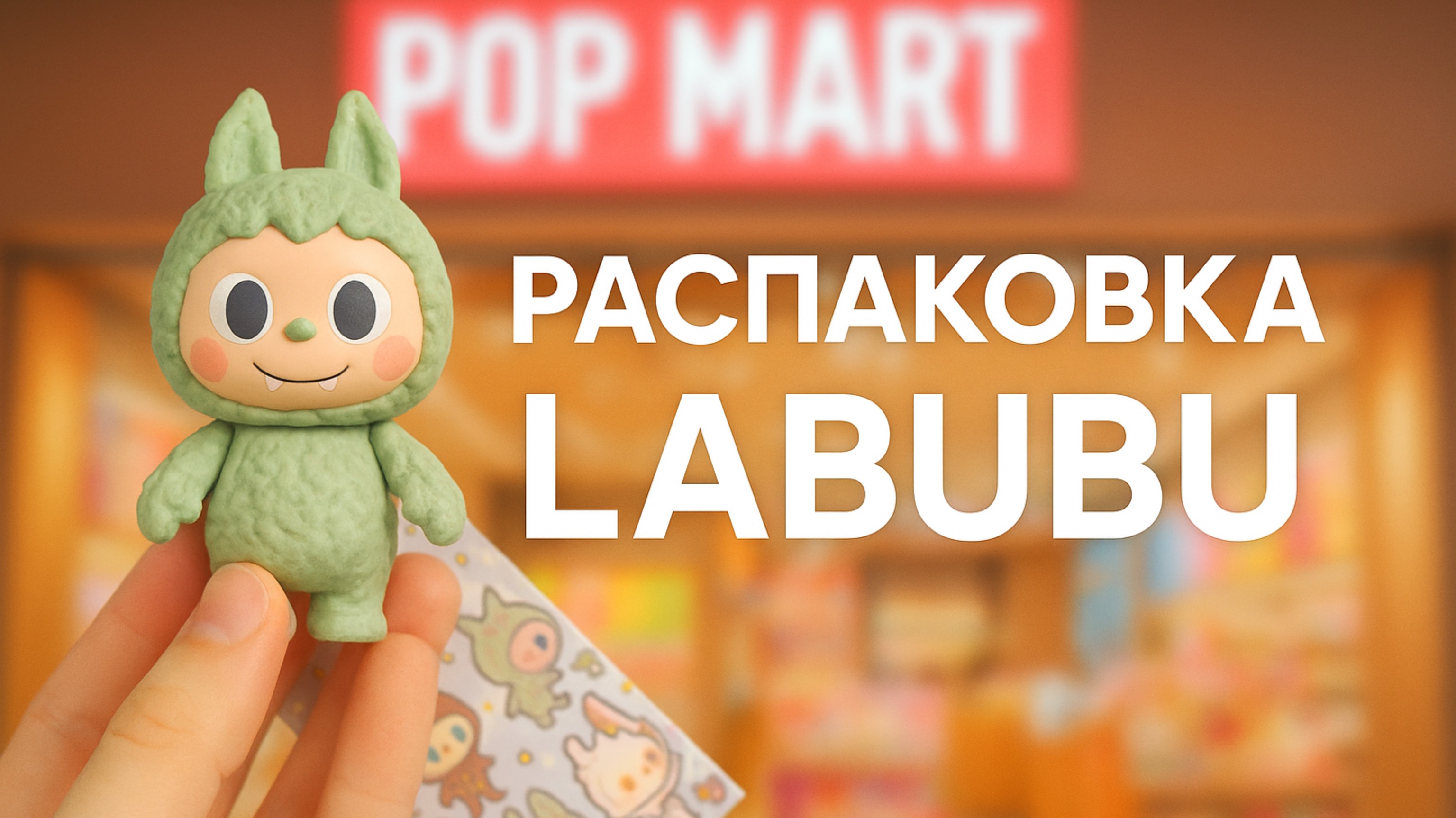 РАСПАКОВКА LABUBU от POP MART — Что внутри?