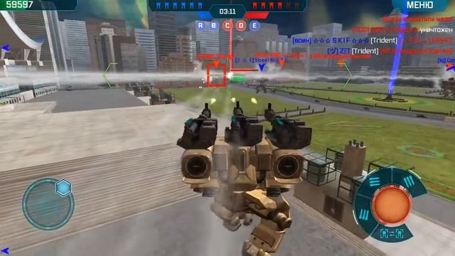 War Robots как легко набить миллион урона часть 2 • Обзор HAPPY ROBOT