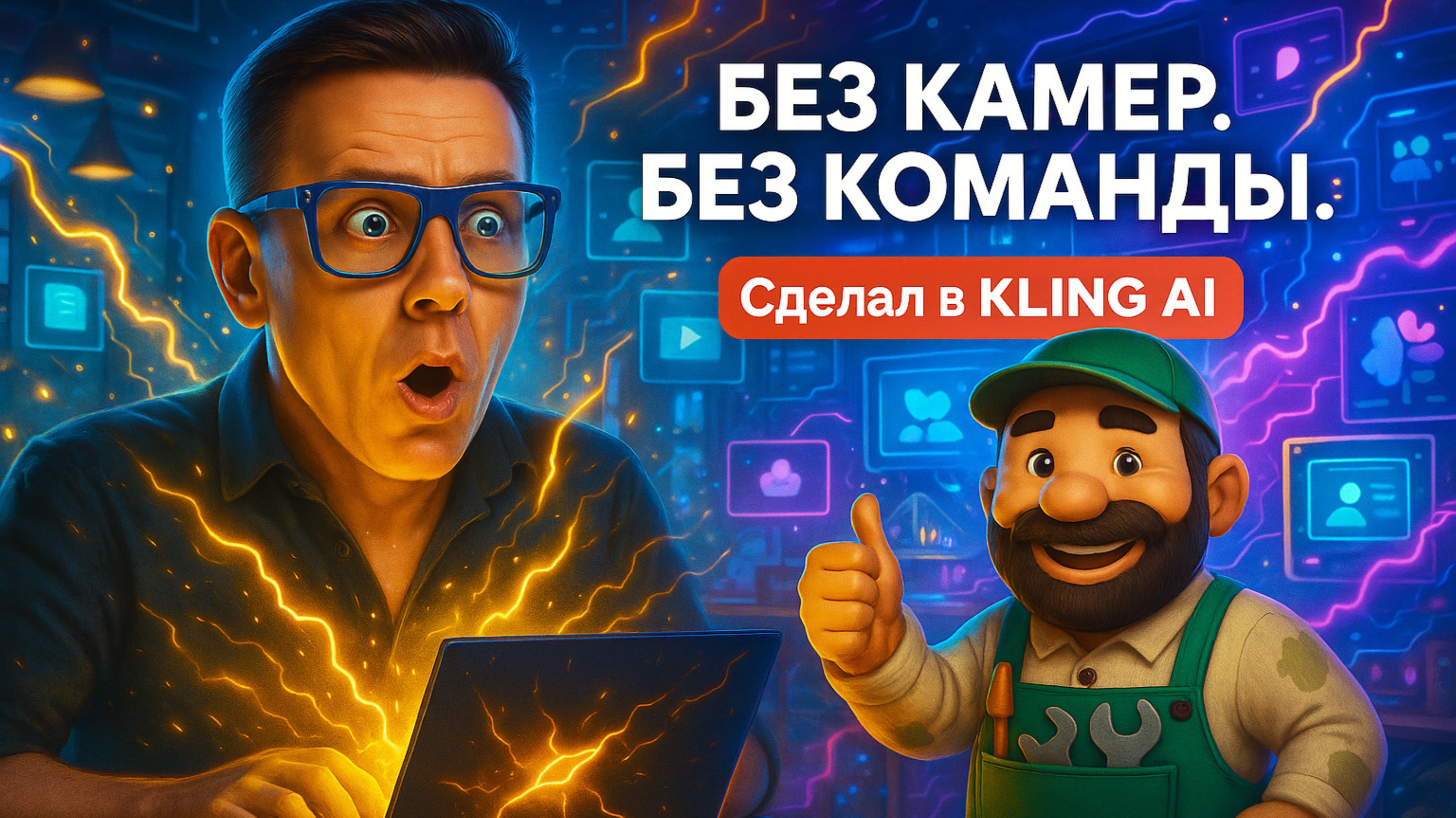 Весь путь от заказа до монтажа: создаю видео в KLING AI шаг за шагом