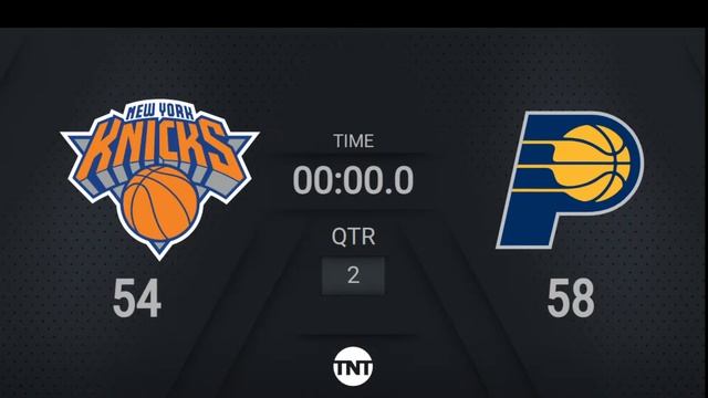 New York Knicks @ Indiana Pacers | #NBAPlayoffs presented by Google Live Scoreboard