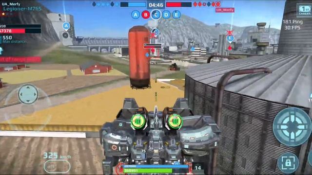 Robot Warfare бой против WR • Обзор SKYRING DARKWATER