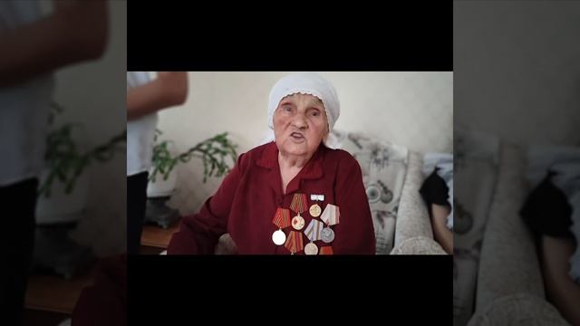 Глодова Анна Яковлевна - 100летняя жительницу села Тищенское