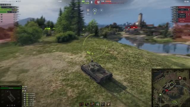 [Fermani wot] * Lion Итальянский Леопард 1 с барабаном показал на что способен в бою wot