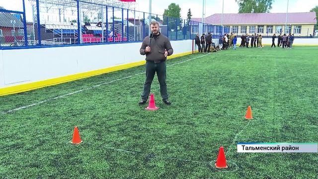 Танковая зарница прошла в Тальменке