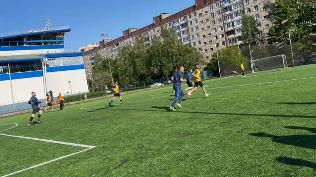 Футбол 7х7 второй матч. Второй тайм часть 3