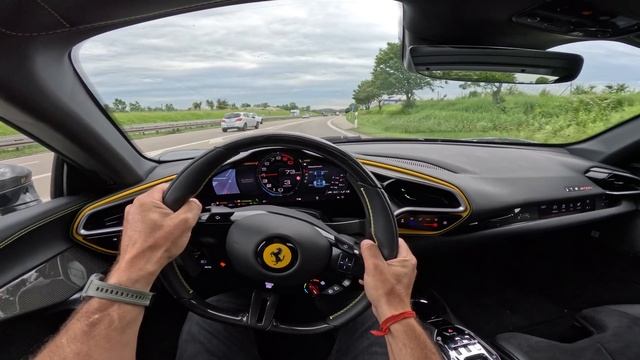 Ferrari 296 GTS Novitec POV Test Drive