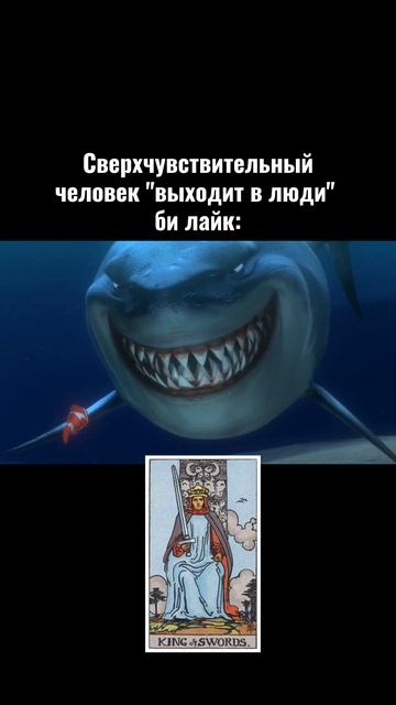 Когда ты Дори в мире акул 🙈