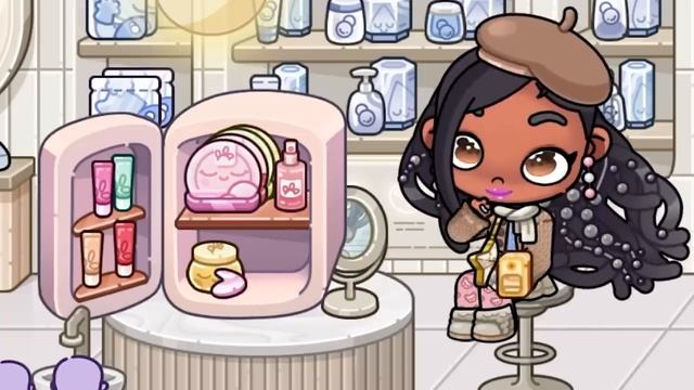 MilaGameХОЛОДИЛЬНИК ДЛЯ СЕМЕЙНОГО СПА УХОДА в AVATAR WORLD ИСТОРИЯ 💕 РУТИНА СЕМЬИ 👨👩👧👦 ОБНОВ